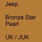 Preview: Jeep, Bronze Star Pearl, UK / JUK.